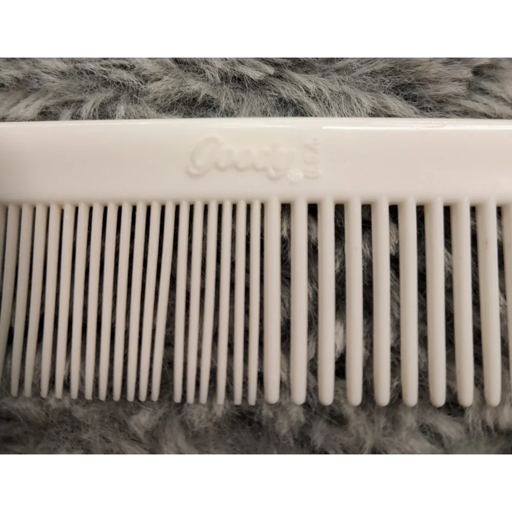 Lot VTG Combs USA Plastic Goody Stanley Foldable Unbreakable Folding 80s 90s